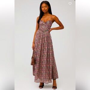 For love and lemons Joelle maxi dress